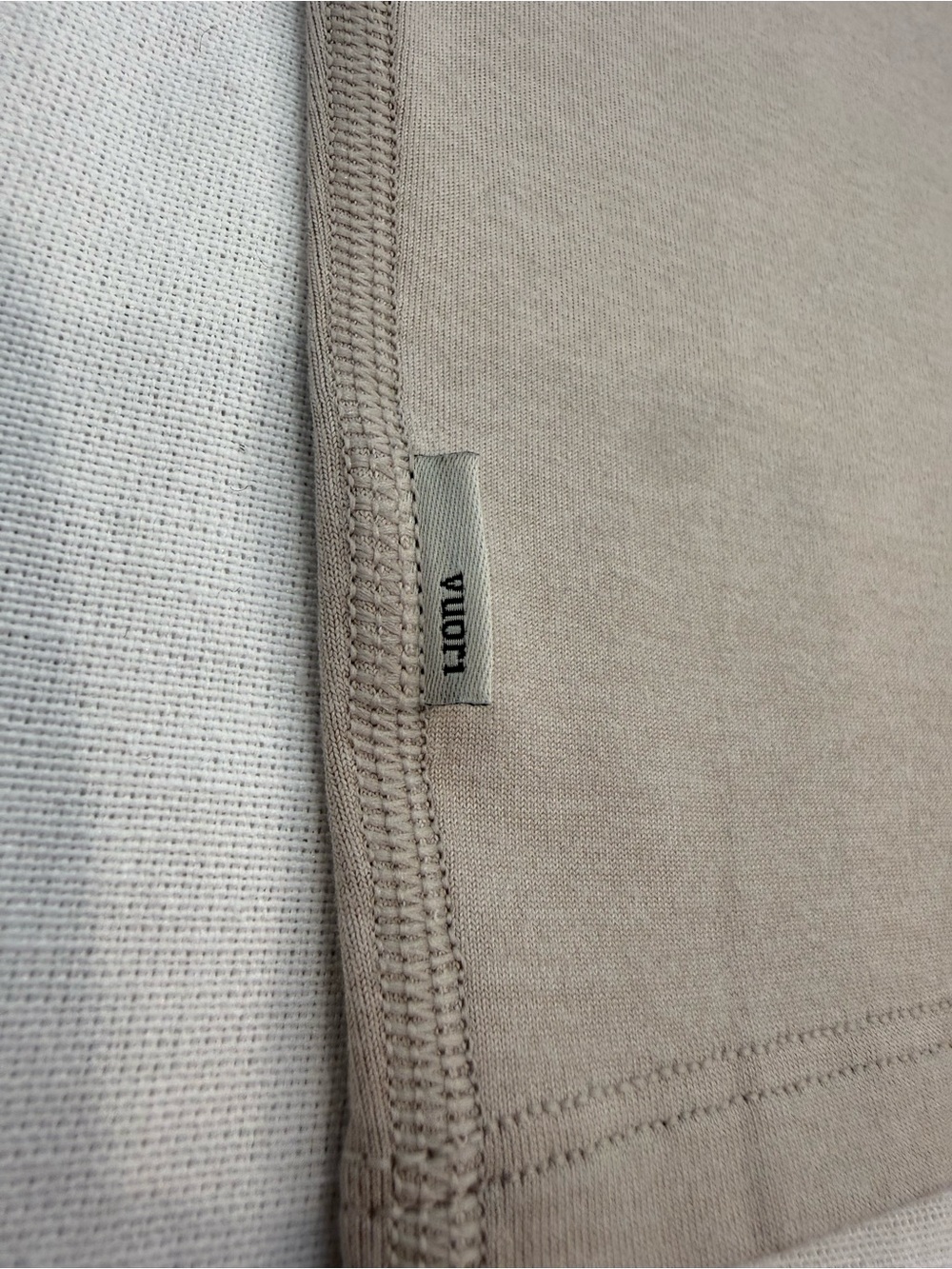 NWT Vuori Halo Cardigan 2.0 Ecru Heather DreamKnit L - Picture 9 of 12